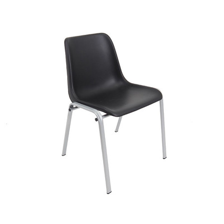 Konferenční židle Maxi hliník Černá