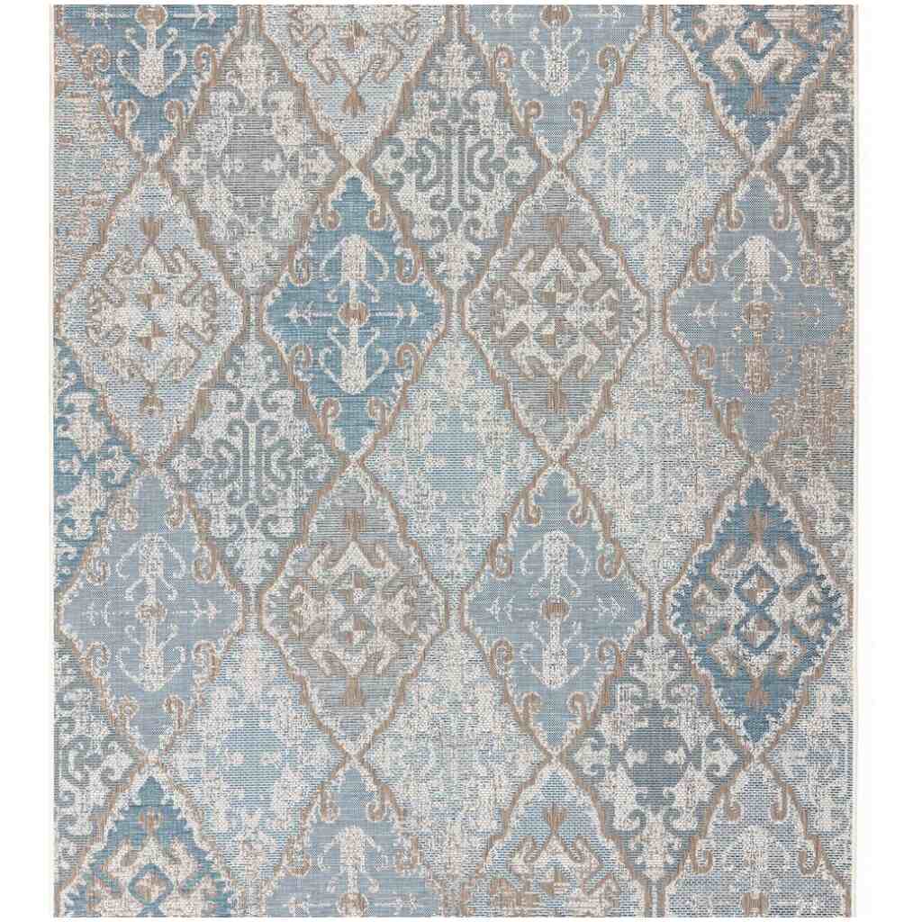 BRIGHTON Blue koberec venkovní/vnitřní - 230 x 330 cm
