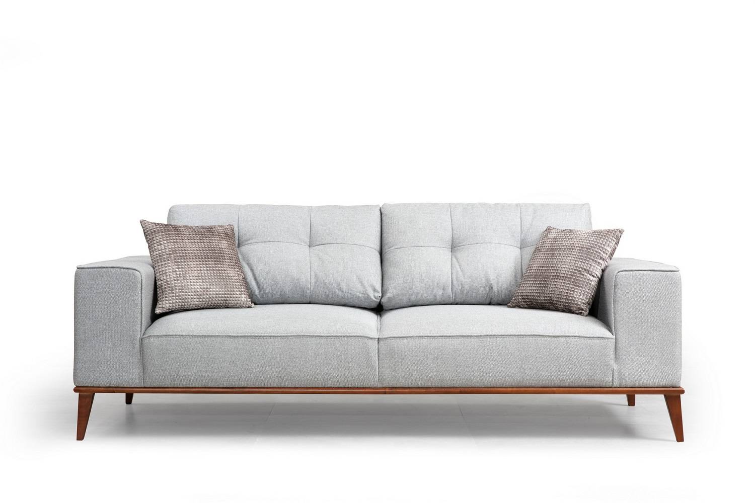Sofahouse Designová 3-místná sedačka Tarika 223 cm světle šedá