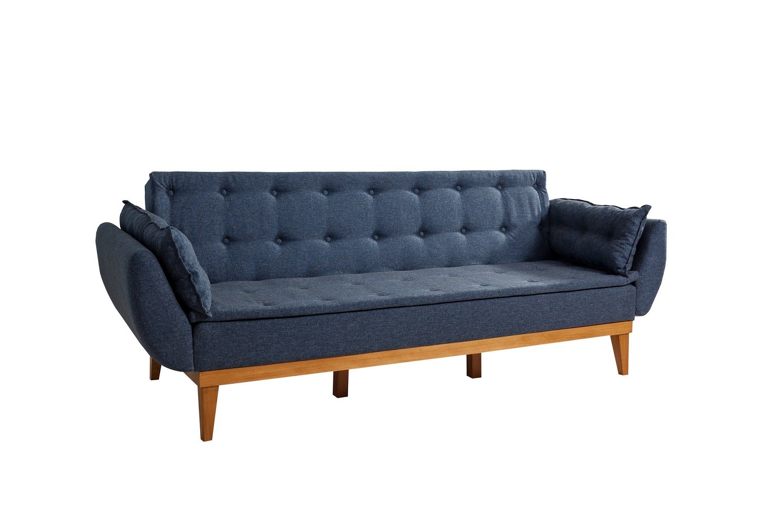 Sofahouse Designová rozkládací sedačka Talasius 217 cm tmavě modrá