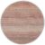 ZIGGY Red/Beige Round venkovní / vnitřní koberec – 160 x 160 cm