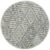 BRIGHTON Grey Round koberec venkovní / vnitřní kulatý – 160 x 160 cm
