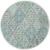 BRIGHTON Turquoise Round koberec venkovní / vnitřní kulatý – 160 x 160 cm