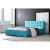Čalouněná postel DIANA modrá rozměr 140×200 cm