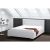 Čalouněná postel DAKOTA bílá rozměr 160×200 cm
