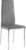 Tempo Kondela Židle LERA – šedá ekokůže / chrom + kupón KONDELA10 na okamžitou slevu 3% (kupón uplatníte v košíku)
