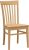 Stima Dřevěná židle K2 masiv Tmavě hnědá