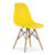 Židle OSAKA – buk/žlutá