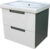 Falco Koupelnová skříňka s umyvadlem Provo D60 grafit/bílý lesk