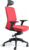 Office Pro Kancelářská židle J2 SP černý plast – červená 202