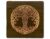 Li-Go „Keltský strom života“ světelný obraz 62x62cm provedení povrchu: dub B