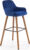 Halmar Barová židle H-93 – modrá