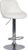 Tempo Kondela Barová židle MARID – bílá ekokůže/chromová + kupón KONDELA10 na okamžitou slevu 3% (kupón uplatníte v košíku)