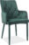 Casarredo Jídelní čalouněná židle RICARDO VELVET zelená