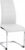 Tempo Kondela Jídelní židle VATENA – bílá/chrom + kupón KONDELA10 na okamžitou slevu 3% (kupón uplatníte v košíku)