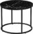Tempo Kondela Konferenční stolek GAGIN – černý mramor/černý kov + kupón KONDELA10 na okamžitou slevu 3% (kupón uplatníte v košíku)