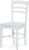 Autronic Dřevěná židle AUC-004 WT – bílá