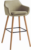 Tempo Kondela Barová židle Tahira, béžová látka / buk + kupón KONDELA10 na okamžitou slevu 3% (kupón uplatníte v košíku)