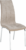 Tempo Kondela Jídelní židle GERDA NEW – béžová / chrom + kupón KONDELA10 na okamžitou slevu 3% (kupón uplatníte v košíku)