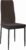 Tempo Kondela Jídelní židle ENRA – tmavohnědá/černá + kupón KONDELA10 na okamžitou slevu 3% (kupón uplatníte v košíku)