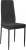 Tempo Kondela Jídelní židle ENRA – tmavě šedá/černá + kupón KONDELA10 na okamžitou slevu 3% (kupón uplatníte v košíku)