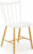 Halmar Jídelní židle K419 – bílá/přírodní