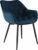 Tempo Kondela Designové křeslo FEDRIS – modré + kupón KONDELA10 na okamžitou slevu 3% (kupón uplatníte v košíku)