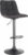 Tempo Kondela Barová židle LAHELA – šedá / černá + kupón KONDELA10 na okamžitou slevu 3% (kupón uplatníte v košíku)