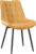 Casarredo Jídelní židle TRIX žlutý velvet