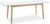 Casarredo Jídelní stůl rozkládací CESAR -120×68 bílá/dub