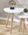 Casarredo AURA konferenční stolek II bílá/buk