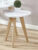 Casarredo AURA 1 konferenční stolek bílá/buk
