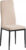 Tempo Kondela Židle COLETA NOVA – béžová/černá + kupón KONDELA10 na okamžitou slevu 3% (kupón uplatníte v košíku)