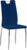 Tempo Kondela Jídelní židle OLIVA NEW – modrá/chrom + kupón KONDELA10 na okamžitou slevu 3% (kupón uplatníte v košíku)