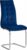 Tempo Kondela Jídelní židle SALOMA NEW – modrá / chrom + kupón KONDELA10 na okamžitou slevu 3% (kupón uplatníte v košíku)