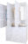 Tempo Kondela Modulární multifunkční skříň ZALVO – bílá + kupón KONDELA10 na okamžitou slevu 3% (kupón uplatníte v košíku)