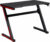 Tempo Kondela Herní stůl / počítačový stůl MACKENZIE 100cm – černá / červená + kupón KONDELA10 na okamžitou slevu 3% (kupón uplatníte v košíku)