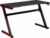Tempo Kondela Herní stůl / počítačový stůl MACKENZIE 120cm – černá / červená + kupón KONDELA10 na okamžitou slevu 3% (kupón uplatníte v košíku)
