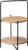Tempo Kondela Příruční stolek EMRIO – dub / černá + kupón KONDELA10 na okamžitou slevu 3% (kupón uplatníte v košíku)