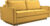 Tempo Kondela  pohovka BERNIA – žlutá/černá + kupón KONDELA10 na okamžitou slevu 3% (kupón uplatníte v košíku)