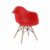 Tempo Kondela Jídelní židle DAMEN – červená + kupón KONDELA10 na okamžitou slevu 3% (kupón uplatníte v košíku)