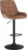 Tempo Kondela Barová židle CHIRO NEW – hnědá Velvet  + kupón KONDELA10 na okamžitou slevu 3% (kupón uplatníte v košíku)