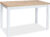 Casarredo Jídelní stůl ADAM 100×60 dub zlatý craft/bílá mat