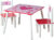 Kesper Dětský stůl s židlemi růžový DSKE0411