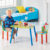 Moose Dětský stůl s židlemi Tlapková Patrola – modrá/červená DSMO0324