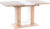Casarredo Jídelní stůl rozkládací TWINS 140×80 dub artisan/bílá mat