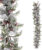 Autronic Girlanda, vánoční ojíněná dekorace se šiškami VP2035