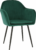 Tempo Kondela Designové křeslo ZIRKON – smaragdová + kupón KONDELA10 na okamžitou slevu 3% (kupón uplatníte v košíku)