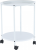 Tempo Kondela Příruční stolek s kolečky DERIN – bílá + kupón KONDELA10 na okamžitou slevu 3% (kupón uplatníte v košíku)