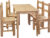 Idea Stůl + 4 židle CORONA 2 vosk 161611